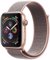 ساعت هوشمند اپل واچ سري 4 مدل 40mm Appel Watch Aluminum Sport Loop Series4 Pink Rose Side