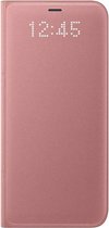 کیف کلاسوری سامسونگ مدل Samsung LED View Flip Cover For Galaxy S8 Plus Pink