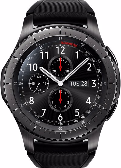 ساعت هوشمند سامسونگ مدل Samsung Gear S3 Frontier SM-R760 Smart Watch From Side Front