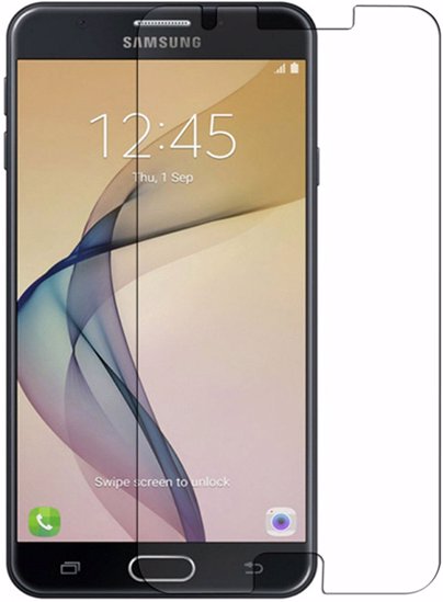 محافظ صفحه نمایش شیشه ای مناسب برای Samsung Galaxy j5 Prime Front