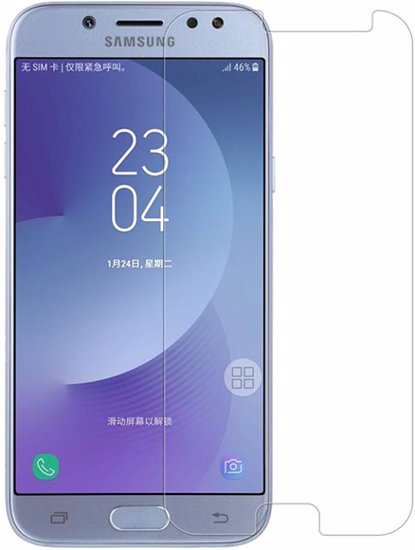 محافظ صفحه نمایش شیشه ای مناسب برای Samsung Galaxy J5 Pro Front
