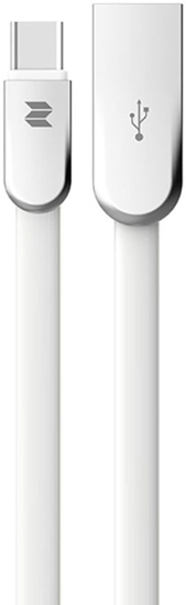 کابل تبدیل USB به micro USB راک اسپیس مدل M6 WhiteFront