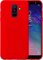 کاور سیلیکونی سامسونگ مناسب برای back red Samsung Silicon Cover For Samsung Galaxy A6 Plus