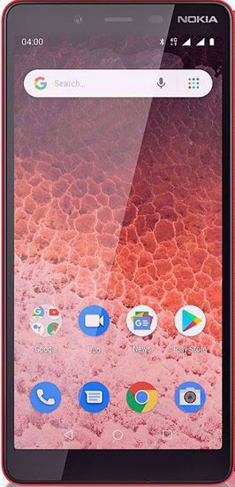 گوشی موبایل نوکیا مدل Nokia 1 Plus Blue Front