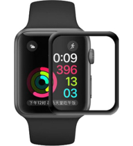 تصویر  محافظ صفحه نمایش شیشه ای مناسب برای ساعت هوشمند اپل مدل Apple Watch Series 3-38mm