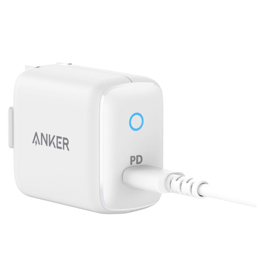 تصویر  شارژر دیواری انکر مدل Power Port PD 1 B2019LD1 18W به همراه کابل USB-C به لایتنینگ