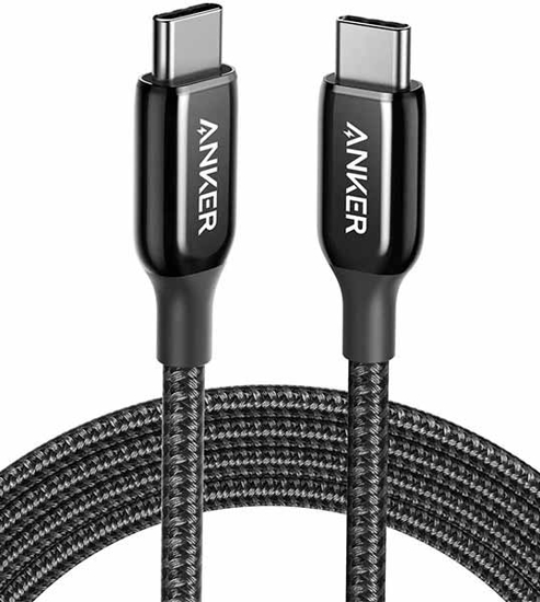 تصویر  کابل تبدیل USB-C به USB-C انکر مدل A8862 PowerLine