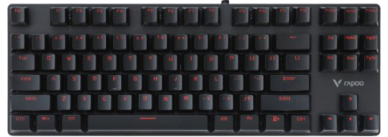 تصویر  کیبورد گیمینگ RAPOO V500 Alloy Version